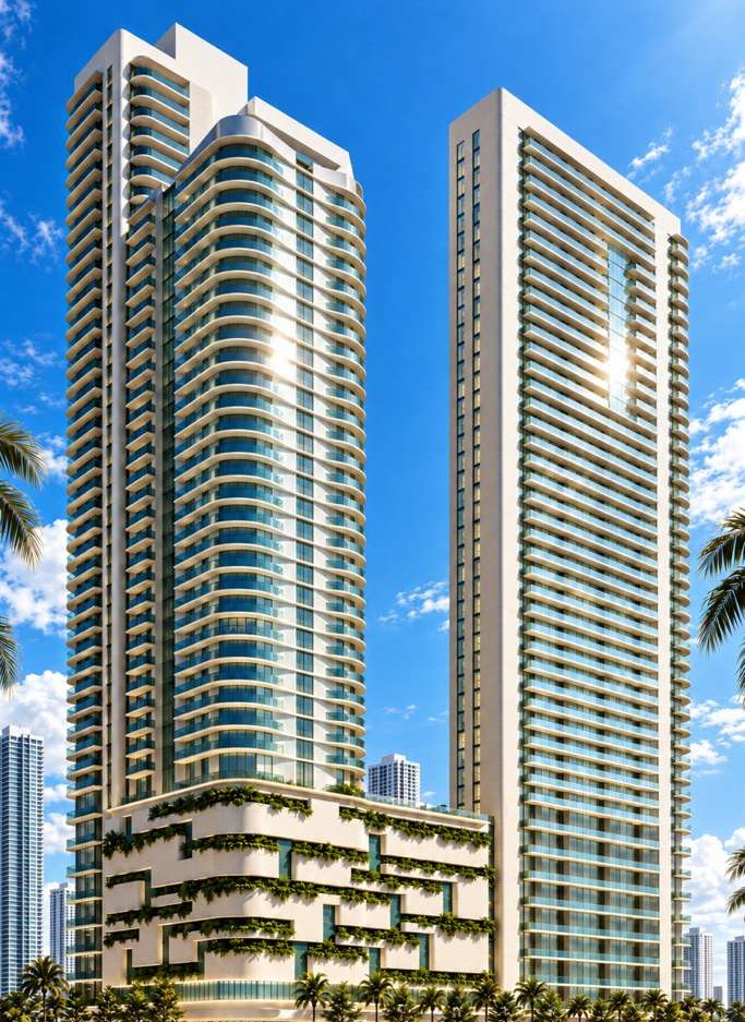 Biscayne 18 coming soon placeholder with Melo Group logo, Miami